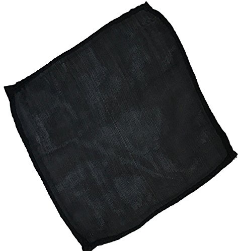 London Magic Works マジシャンズシルク トリック付き (ブラック 6インチ)