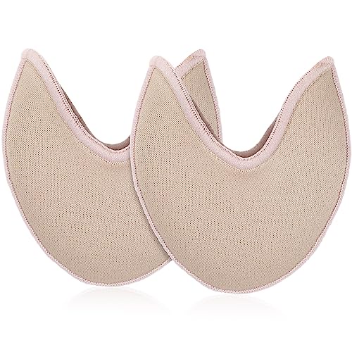 ROSENICE フットケア つま先ダンス プロテクター インソール ハーフパッド スポンジ バレエシューズ カバー つま先 ダンス バレエ ポイントシューズ (ベージュ) 1組