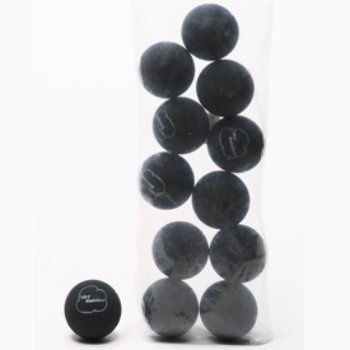 Sky Bounce 1251 Black Sky Bounce Balls - 12 Count-イージーアップ 