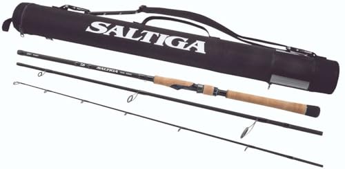 SALTIGA インショアトラベルロッド、セクション=3、ライン重量 = 6~16ポンド