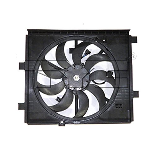 CPP フロントラジエーター冷却ファンアセンブリ 11-14 Nissan Juke NI3115147用