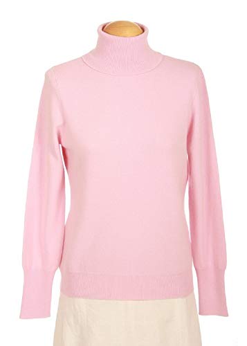Shepheレディースタートルネックカシミアセーター US サイズ: XL カラー: ピンク