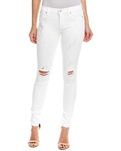 ハドソンジーンズレディースNico Midrise Super Skinny 5ポケットジーンズ US サイズ: 31 30 カラー: ホワイト