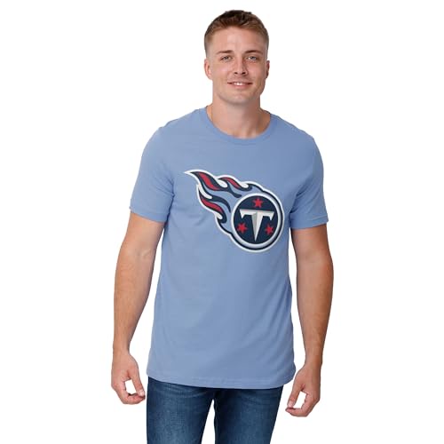 FOCO メンズ NFL チーム プライマリーロゴ チームカラー 半袖 Tシャツ