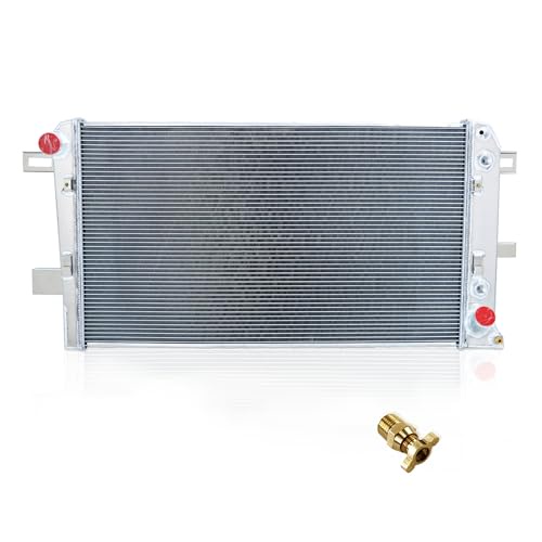 KUUHLERSAT パフォーマンスアルミラジエーター 2001-2005 GMC シボレー シルバラード シエラ 3500 2500 HD 6.6L Duramax 3列ラジエーター