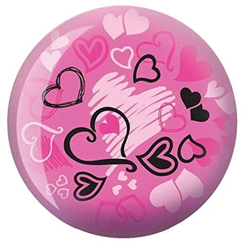 Brunswick Heartsグローviz-a-ballボーリングボール
