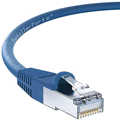 InstallerParts Ethernetケーブルcat6 aケーブルシールド( SSTP ) Booted 25 Feet (10 Pack) 18855