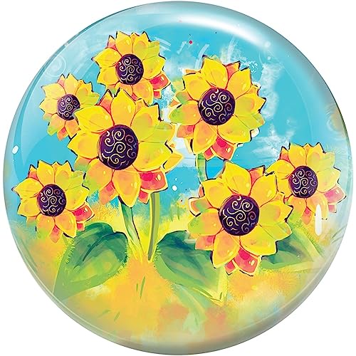 Bowlerstore Products ブランズウィック ひまわり Viz-A-Ball プレドリル ボーリングボール 12ポンド