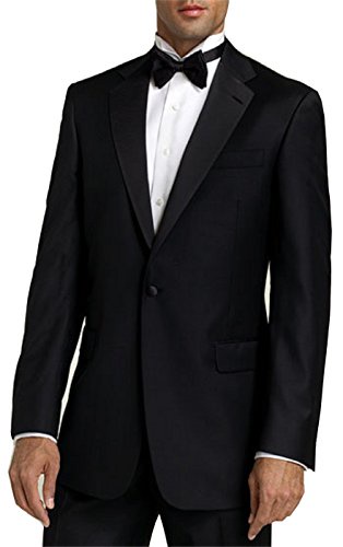 Neil Allynタキシードプリーツフロント、調節可能なウエストパンツ カラー: ブラック