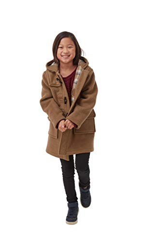Kids Classic Duffle Coat (切り替えコート) in Camel カラー: イエロー