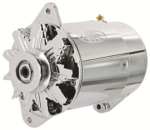Powermaster 182117 クローム オルタネーター (PowerGEN 遊撃手60A 6V さし引き グリッド)