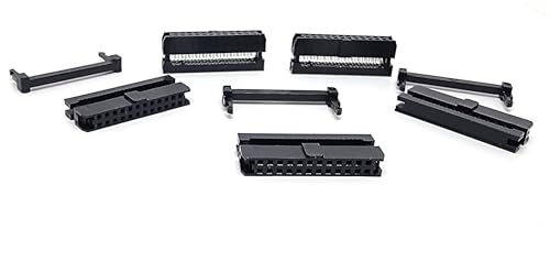 PCアクセサリー - コネクタ Pro 20-PK 2X12 24P 2mm 0.08インチ ピッチ 2列 IDCソケット 24ピン 2.0mm MFC端子 1.0mm フラットリボンケーブル