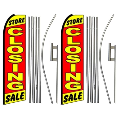 店舗閉店セール2点 Swooper フェザーフラッグキット