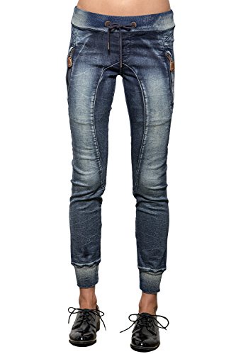 スタンダード & プラクティス モダン レディース ドローストリング デニム ニット スキニー ジョガーパンツ US サイズ: Small カラー: グレー