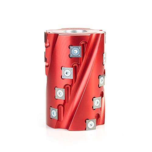 Amana Tool 61295 インサートカーバイド スパイラルジョイント 3-3/16 (80.96mm) D x 4-3/4 CH x 18 歯 x 1-1/4 ボアシェイパーカッター