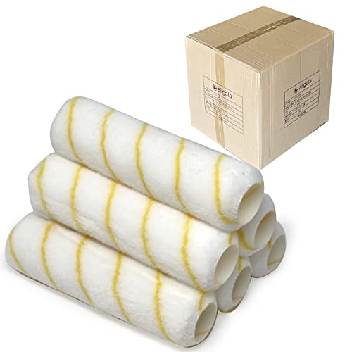 Allgala 144ピース ケース ロット 9インチ シェッドレス ペイントローラーカバー TH10304