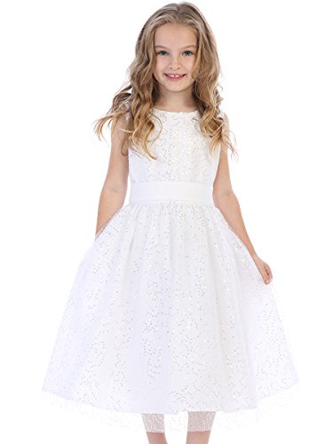 Swea Pea & Lilli DRESS ガールズ US サイズ: 10 カラー: ホワイト