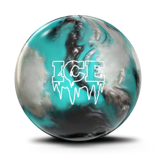 Bowlerstore Products Storm プレドリルアイスボウリングボール - ティール/シルバー/グラファイト 16ポンド 43,051円