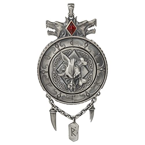 Starforged Vlka Fenryka Grand Annulus ペンダント スターリングシルバー スペースウルフ ウォーハンマー 40K one size スターリングシルバー 宝石なし