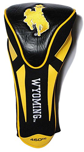 NCAA Wyoming Cowboys black-gold Apex用ヘッドカバー