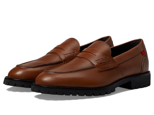 Marc Joseph New York メンズ Canal St 2.0 ローファー, コニャック起毛ナパ, 10.5