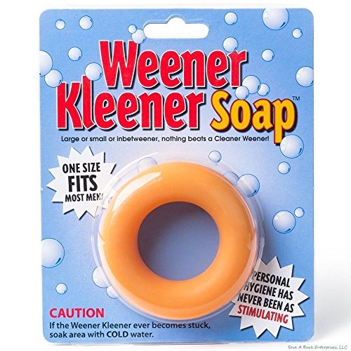 Awesome Shopper Weiner Weenerクリーナーソープ ジョークギャグギフト パーティー 大人用ギャグいたずら