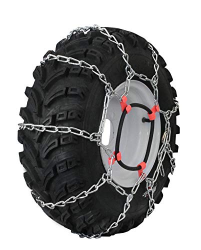Grizzlar GTU-431 ガーデントラクター 4リンクラダー 合金タイヤチェーン テンショナー付属 24x13.00-12 26x10.00-12 26x11.00-12 26x12.00-12