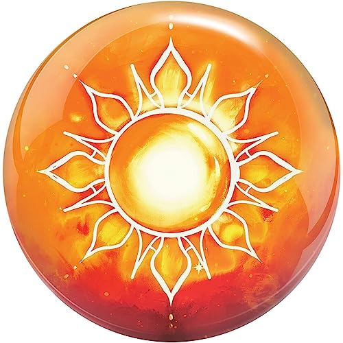 Bowlerstore Products Brunswick Sun and Moon Viz-A-Ball プレドリル ボーリングボール 16ポンド