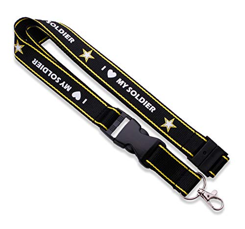 Army I love my soldier Lanyard