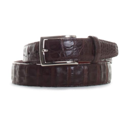 Torino 35mm 南米 カイマン ブラウンベルト US サイズ: 38 カラー: ブラウン