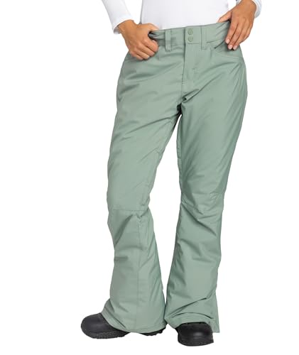 Roxy レディース バックヤード スノーパンツ ? 10k 防水 スキー & スノーボードパンツ Pfasフリー テーラードフィット 断熱, リリーパッド, X-Small