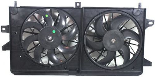 CPP デュアル冷却ファン 2004-2005 シボレー インパラ GM3115180用