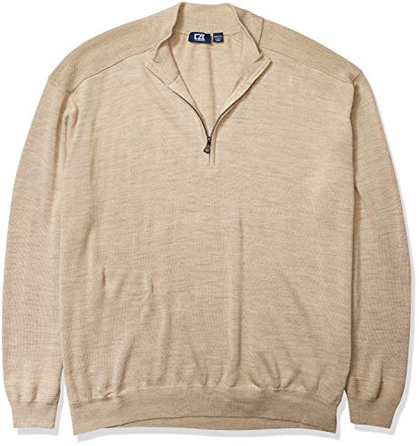 Cutter & Buck SWEATER メンズ US サイズ: Large Tall カラー: ベージュ