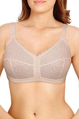 [Berlei] Classic B511-NUD Nude Non-Padded Non-Wired Front Fastening Full Cup Bra 40DD