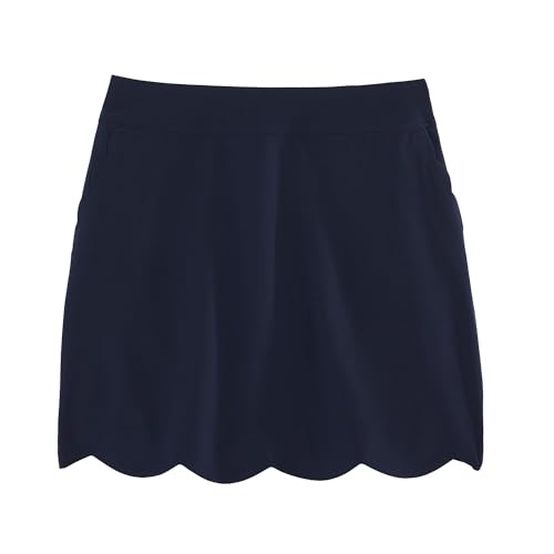vineyard vines レディース スカラップスコート, ネイビー(Nautical Navy), 4