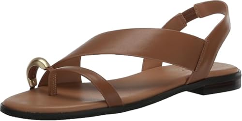 Sanctuary レディース Suave フラットサンダル, ディープハニー, 7.5