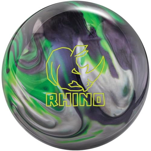 Bowlerstore Products Brunswick プレドリルサイ反応ボウリングボール - カーボン/ライム/シルバーパール 13ポンド