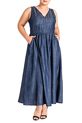 Standards & Practices DRESS レディース US サイズ: 4L カラー: ブルー