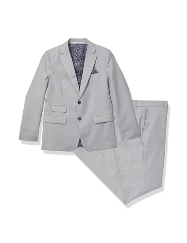 Isaac Mizrahi ボーイズスリムフィットバードアイスーツ, グレー, 14