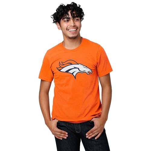 FOCO メンズ NFL チーム プライマリーロゴ チームカラー 半袖 Tシャツ