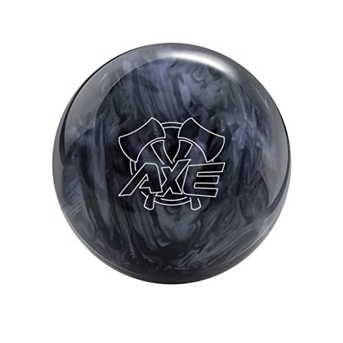 Bowlerstore Products ハンマーアックス ドリル加工済み ボーリングボール ブラック/スモーク 9ポンド