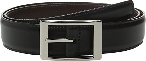 Torino Leather Co. メンズ リバーシブル 33mm アニリンレザー付き、ブラック/ブラウン、32, ブラック/ブラウン, 32