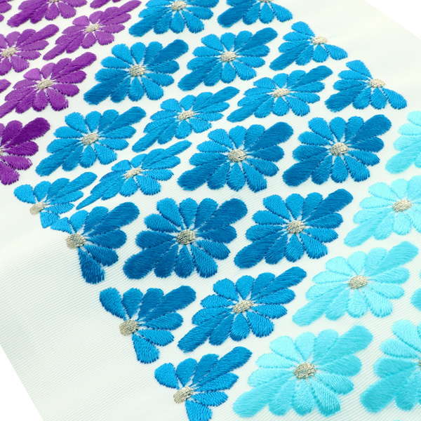 〜kyusakily〜振袖 紫色と白の孔雀刺繍 フルセット（7点セット） kyusakily様専用〜振袖 紫色と白の孔雀刺繍 フルセット（7点セット）
