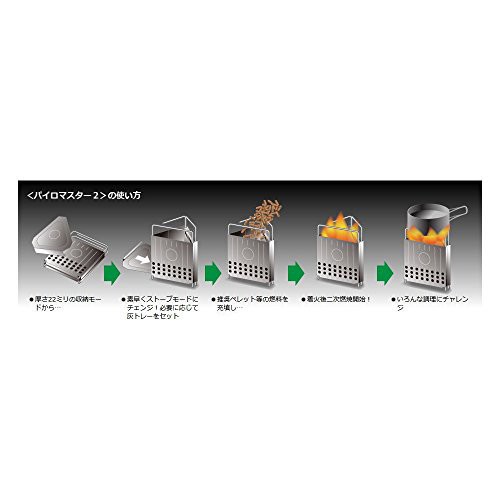 コニファーコーン] バーベキュー用品 フォールディングストーブ パイロ