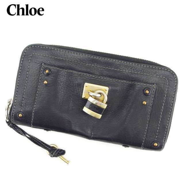 Chloe クロエ 長財布 パディントン 羨ましい ラウンドファスナー