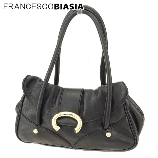 フランチェスコビアジア ハンドバッグ バッグ FBボタン 中古の通販は