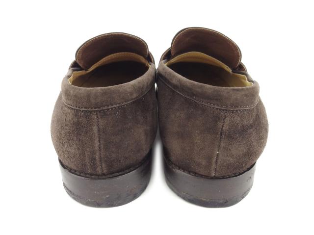 あーさんグッチ Gマーク 23cm スエード スクエアトゥ オールドグッチ Vintage Gallery Rococo OLD GUCCI 世界No.1のコレクション！