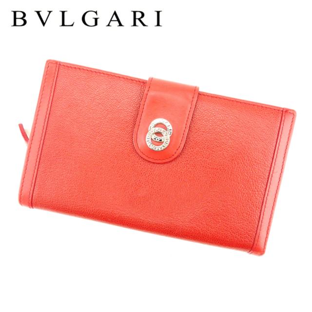 ブルガリ 長財布 ラウンドファスナー ドッピオトンド 中古の通販は 59,239円