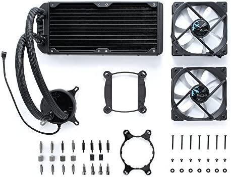 【送料無料】Fractal Design Celsius S24 水冷一体型CPUクーラー HS1235 FD-WCU-CELSIUS-S24-BK AM5対応の通販は