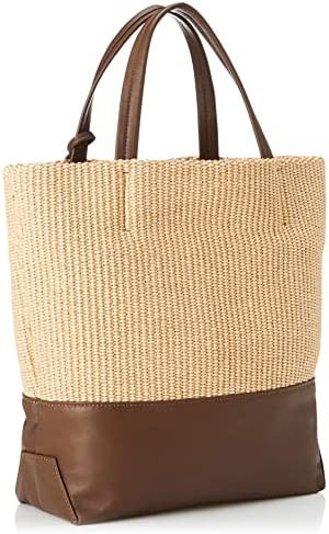 [マルコ マージ] トートバッグ 286300080025 レディース NATURALE/CIOCCOLATO [並行輸入品]